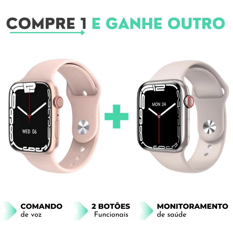 Relógio Inteligente IWO 15 SERIES 7 - COMPRE 1 LEVE 2 [LANÇAMENTO 2023]