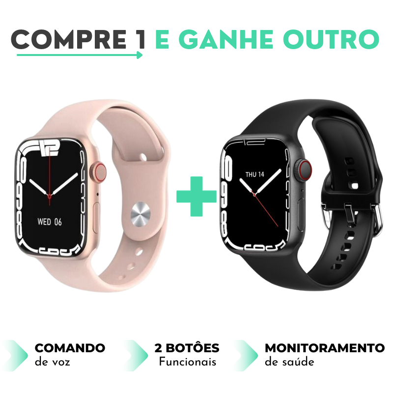 Relógio Inteligente IWO 15 SERIES 7 - COMPRE 1 LEVE 2 [LANÇAMENTO 2023]