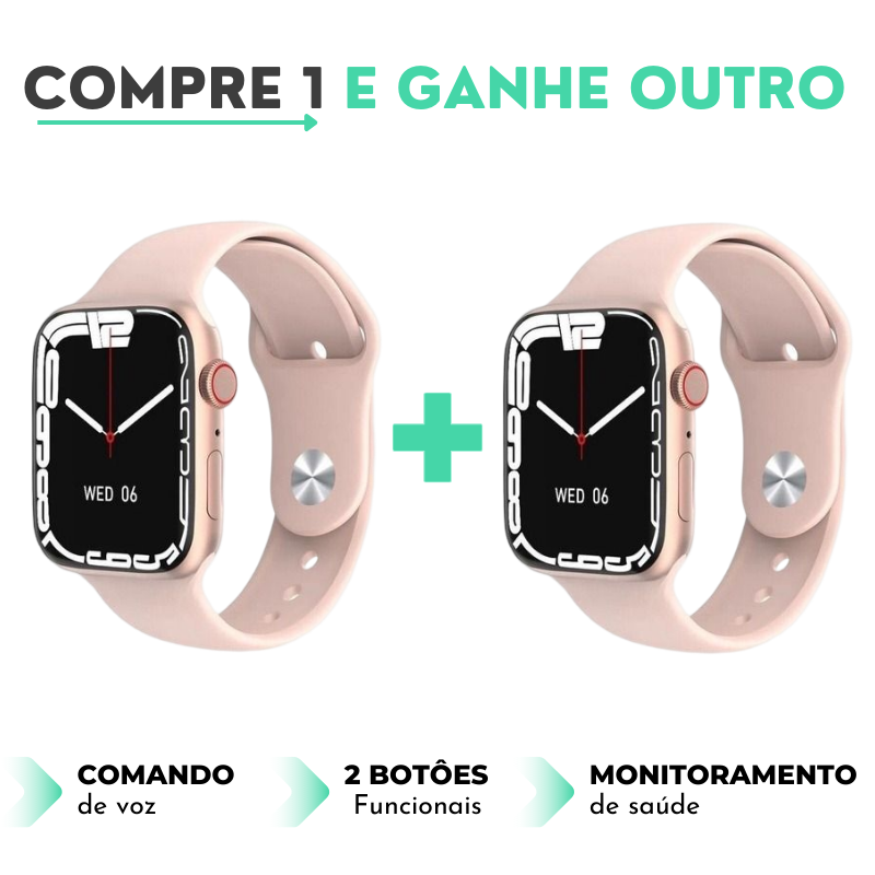 Relógio Inteligente IWO 15 SERIES 7 - COMPRE 1 LEVE 2 [LANÇAMENTO 2023]