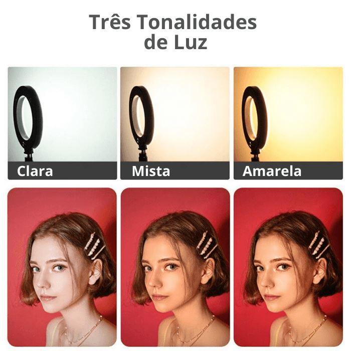 Ring Light com Tripé em LED - ccok