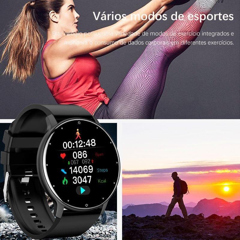 SmartWatch Multifunções Sport - Lançamento 2022 - ccok