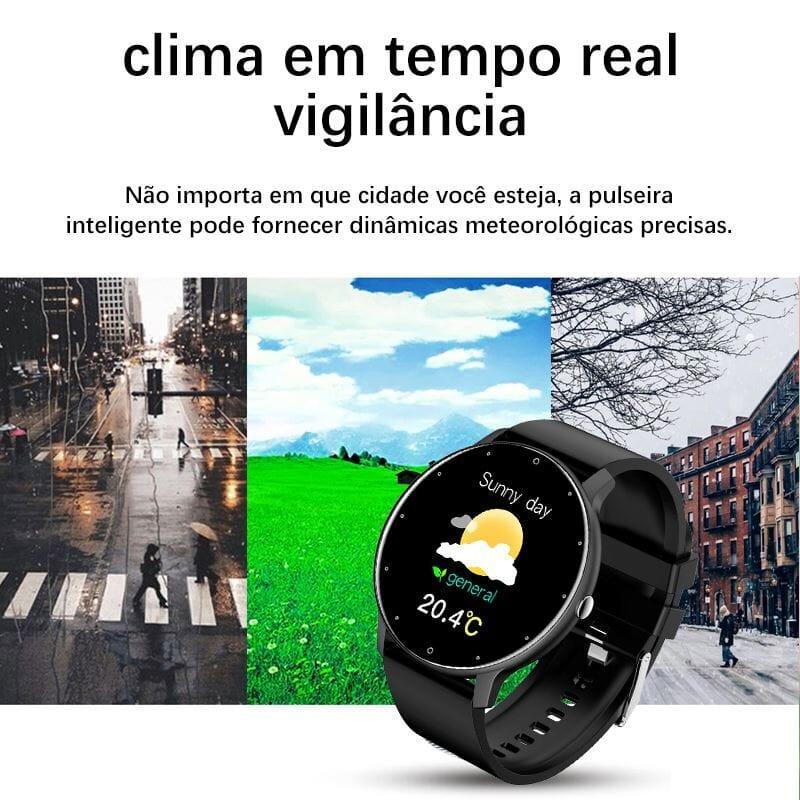 SmartWatch Multifunções Sport - Lançamento 2022 - ccok